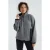Oversized Half-zip Pluche Sweatshirt