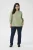 Blouse met lange mouwen Regular fit Oil Green