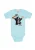 LOGOSHIRT Rompertje/body  lichtblauw