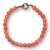 Bonnie Studios gold plated armband Noah peach