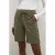 Kaffe comfort fit high waist casual short kaki