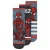 NAME IT MINI sokken met print (set van 3)