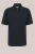 WE Fashion – Heren regular fit polo met rits en borstzak – Regular fit – Donkerblauw – Katoen –