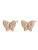 Hey Happiness Oorbellen ‘Stud’  rose-goud