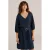 WE Fashion korte jurk donkerblauw