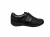 Q Fit Nola Zwarte Leren Bandschoenen Dames – Zwart – 38.5
