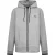 Boss Heren-hoodie met volledige ritssluiting en stretchstof (Zilver)