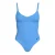Nike Dameszwempak met V-hals (Blauw)