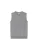 GOBI Cashmere Gebreide bodywarmer ‘Women’s Timeless Cashmere Crewneck Vest’  grijs gemêleerd