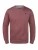 !Solid Sweatshirt ‘Benn’  rood gemêleerd