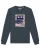 Watapparel Sweatshirt ‘ Good Old Mess ‘  antraciet / gemengde kleuren