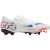 Puma Future 8 voetbalschoenen voor heren, geschikt voor stevige ondergrond (Wit, Zwart, Rood)