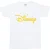 Disney Heren Logo Stars T-Shirt (Wit)
