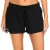 Dames 2-in-1 sportshort met trekkoord D07MP