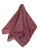 MayTree Sjaal ‘Seidentuch handrolliertes Herrenseidentuch aus Twill-Seide,  53×53 dezente Muster weinrot’  robijnrood