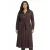 YOEK Plus Size jurk – bruin