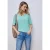 Street One Dames Shirt met omslag in Groen