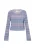 MYMO Trui  blauw / indigo / lichtblauw / grijs gemêleerd