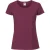 Fruit of the Loom Dames/Dames Iconic 190 T-Shirt (Bourgondië)