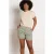 LOLALIZA slim regular waist chino short lichtkaki