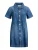 JJXX Blousejurk ‘JXAMARA’  blauw denim