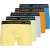 Jack & Jones Heren boxershorts trunks jacshelby 5-pack color