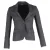 Theory Blazer in Grijs Wol
