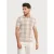 Blue Industry De gebreide print polo |