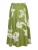 Guido Maria Kretschmer Women Rok ‘Agathe’  ivoor / olijfgroen / cranberry