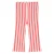 Babyface katoenen gestreepte flared babybroek – roze/wit