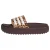 ADIDAS PERFORMANCE Strand-/badschoen ‘Adilette’  cappuccino / donkerbruin / wit