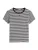 Tommy Jeans Shirt ‘ESSENTIAL’  zwart / wit