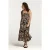 Shiwi Ladies Seychelles Dress Artsy Leaves Black