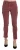 Velvet Skinny Broek met Ritsdetail