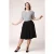 Topvintage exclusive ~ Sheila swingrok in zwart