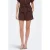 JDY regular waist casual short donkerbruin