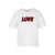 Dames-T-shirt Miss Tee Big Love Letters