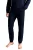 Heren Ted Baker Pyjama Broeken | Ademend Casual Lange Pyjama Joggingbroeken met Zakken – Marineblauw