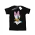 Disney Meisjes Daisy Duck Groot Portret Katoenen T-Shirt (Zwart)