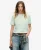 Superdry Vrouwen Geborduurd Vintage Logo T-shirt van Biologisch Katoen Groen