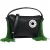 Bimba y Lola Xs Black Leather Hobo Bag