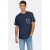 ONLY & SONS regular T-shirt donkerblauw