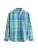 Next Overhemd  turquoise / royal blue/koningsblauw / geel / rosa