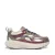 Cycleur de Luxe chunky leren sneakers donkerrood/wit/taupe