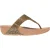 Fit Flop Lulu Glitterball-sandalen met teenband en sleehak voor dames (Goud)