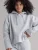 Hey Honey Sweatshirt ‘Cosy Hood’  lichtgrijs