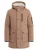 Ombre Winterparka  lichtbruin