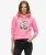 Archive Hoodie met Opdruk Roze