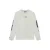 Rellix rechtvallende longsleeve met print – lichtgrijs