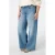 MS Mode wide leg jeans light blue denim